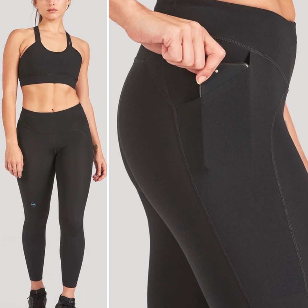 Janji • Black 7/8 Groundwork Tight Size M